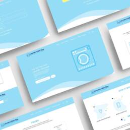 Laundry Web App | Graphic Design | Vittoria Brondin 2