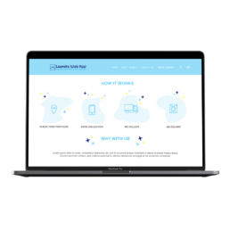 Laundry Web App | Graphic Design | Vittoria Brondin 4