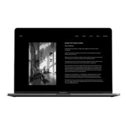 Sono Tattoos | Graphic Design | website | Vittoria Brondin 02